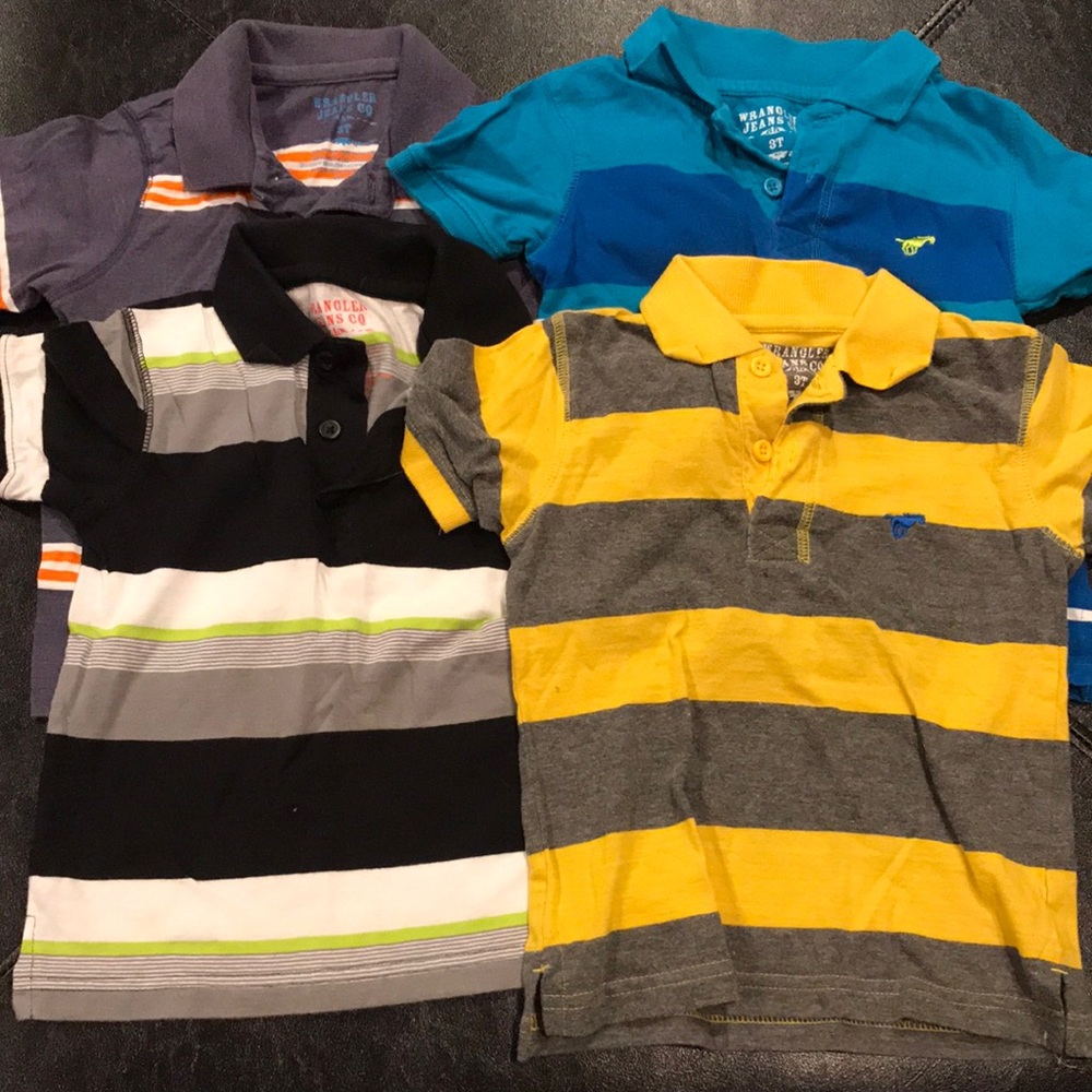 3T toddler collard dress shirt polo shirt bundle
